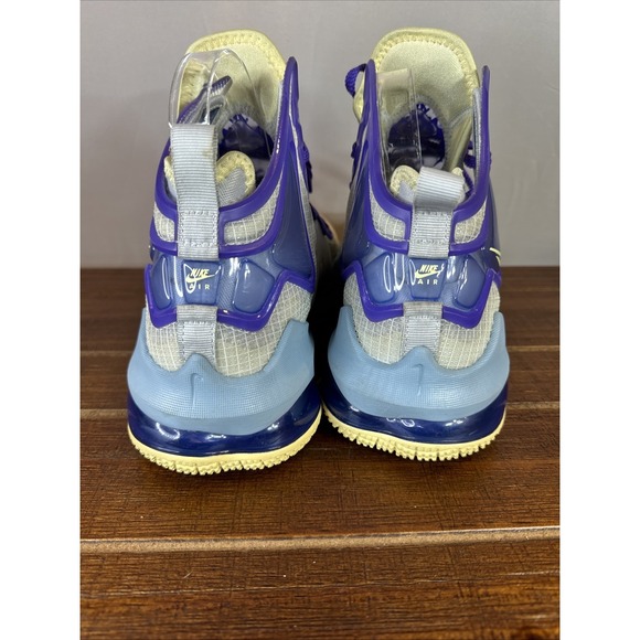 Nike Lebron‎ 19 XlX Aura Citron Youth GS 5.5Y DD0418-412 - Picture 3 of 11